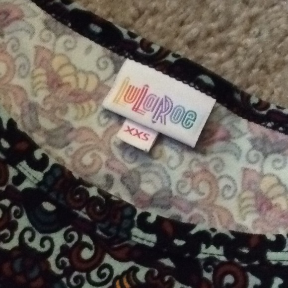Lularoe Irma top size XXS - Picture 7 of 9